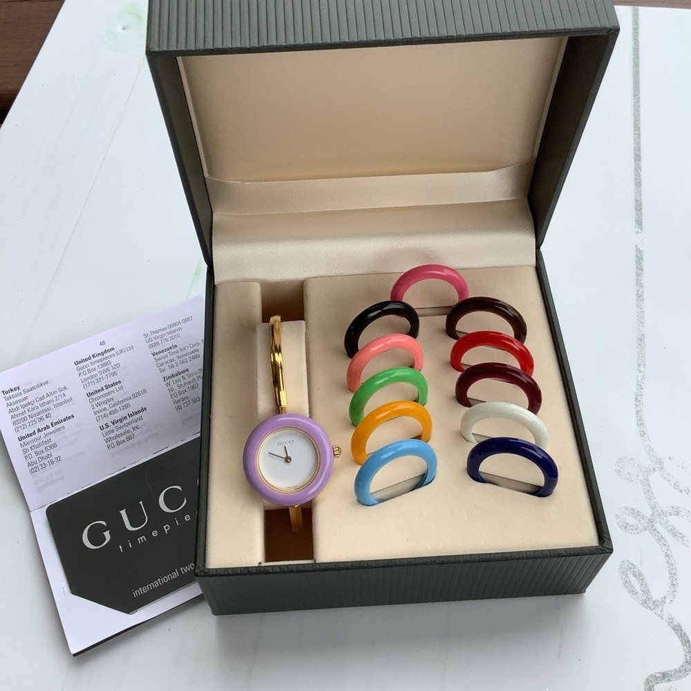 Authentic Gucci bangle watch set ❤️🔥 - Picture 9 of 12